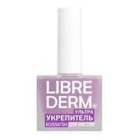 Libriderm (Либридерм) лак для ногтей ультраукрепитель коллаген 10мл (ОКТОПАС ООО)