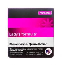 Lady's formula (ледис формула) менопауза день-ночь таблетки №60 (PHARMAMED/ WEST COAST LABORATORIES INC.)
