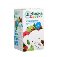 Фармацветик чай травяной детский 1,5г №20 ф/п.  для иммунитета (КРАСНОГОРСКЛЕКСРЕДСТВА ОАО)