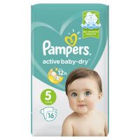 Pampers (памперс) подгузники active baby-dry 5 № 16 юниор 11-18кг (PROCTER & GAMBLE POLSKA SP. Z O.O.)