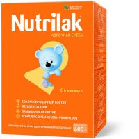 Nutrilak  (нутрилак) молочная смесь 2 600г 6-12 мес. (ИНФАПРИМ АО)
