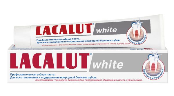 Lacalut (лакалют) зубная паста уайт 50мл (Dr.theiss naturwaren gmbh)