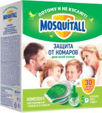 Mosquitall (Москитол) прибор + жидкость защита для взрослых 30 ночей (БИОГАРД ООО)