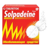 Солпадеин фаст таблетки растворимые №12 (FAMAR S.A.)
