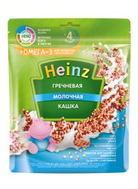 Heinz (Хайнц) каша молочная 200г гречка омега-3 (ХАЙНЦ-ГЕОРГИЕВСК ЗАО)