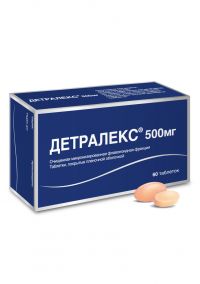 Детралекс 500мг таблетки покрытые плёночной оболочкой №60 (СЕРВЬЕ РУС ООО)