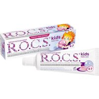 R.O.C.S. (Рокс) зубная паста кидс 45г bubble gum 4-7 лет (ЕВРОКОСМЕД ООО)