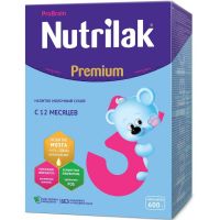 Nutrilak  (Нутрилак) молочный напиток премиум 3 600г с 12 мес. (ИНФАПРИМ АО)