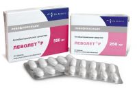 Леволет р 500мг таблетки покрытые плёночной оболочкой №10 (DR.REDDYS LABORATORIES LTD.)