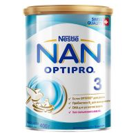 NAN (Нан) молочная смесь 3 400г оптипро (NESTLE SWISSE S.A.)
