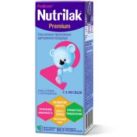 Nutrilak  (Нутрилак) молочная смесь премиум 2 200мл тетра-пак готовая (ИНФАПРИМ АО)