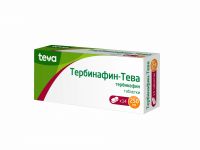 Тербинафин-тева 250мг таблетки №14 (TEVA PHARMACEUTICAL INDUSTRIES LTD.)