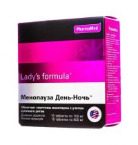 Lady's formula (ледис формула) менопауза день-ночь таблетки №30 (WEST COAST LABORATORIES INC.)