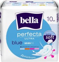 Bella (Белла) прокладки перфекта ультра №10 голубой (БЕЛЛА ООО)