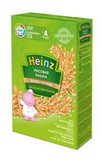 Heinz (Хайнц) каша безмолочная 160г рис н/аллерген (ХАЙНЦ-ГЕОРГИЕВСК ЗАО)