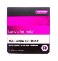 Lady's formula (ледис формула) женщина 40 плюс таблетки №30 (WEST COAST LABORATORIES INC.)