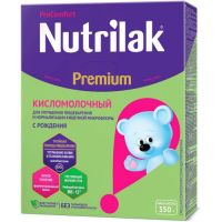 Nutrilak  (Нутрилак) молочная смесь премиум 350г кисломолочная с рождения (ИНФАПРИМ АО)