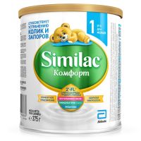 Similac (симилак) молочная смесь комфорт 1 375г 0-6 мес. (ABBOTT LABORATORIES S.A.)