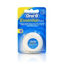 Oral-b (орал би) зубная нить essential floss 50м невощеная (ORAL-B LABORATORIES IRELAND LTD.)