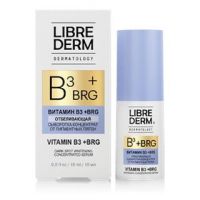 Libriderm (Либридерм) дерматолоджи brg+витамин b3 15мл сыворотка от пигментных пятен (ЭМАНСИ ЛАБОРАТОРИЯ ЗАО)