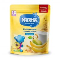 Nestle (Нестле) каша молочная 220/250г овсянка банан груша (НЕСТЛЕ РОССИЯ ООО)