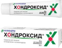 Хондроксид 5% 30г мазь для наружного применения №1 упаковка (НИЖФАРМ ОАО)