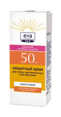 Eva sun (эва сан) крем для чувствительной кожи 25мл spf50 (TZMO S.A.)