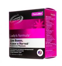 Lady's formula (ледис формула) для волос, кожи и ногтей усиленная формула таблетки №60 (ФАРМАМЕД ООО)