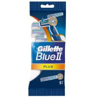 Gillette (Жиллетт) blue ii plus станок для бритья одноразовый №5 (ПРОКТЕР ЭНД ГЭМБЛ-НОВОМОСКОВСК ООО)