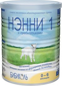 Нэнни молочная смесь 1 пребиотик 400г на козьем молоке 0-6 мес. банка (DAIRY GOAT CO-OPERATIVE  LTD.)