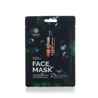 Fabrik cosmetology (Фабрик косметолоджи) маска для лица тканевая с сывороткой 25г экстракт плодов черники (OKS COMPANI LIMITED)