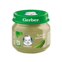 Gerber (Гербер) пюре 80г кабачок (GERBER PRODUCTS COMPANY)