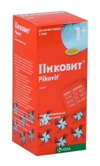 Пиковит 150мл сироп детский №1 флакон с мерной ложкой (KRKA D.D.)