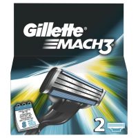 Gillette (Жиллетт) mach 3 кассета сменная №2 (PROCTER & GAMBLE CO.)