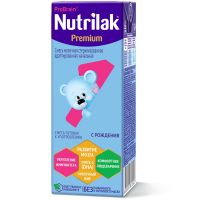 Nutrilak  (Нутрилак) молочная смесь премиум 1 200мл тетра-пак готовая (ИНФАПРИМ АО)