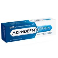 Акридерм гента 30г крем №1 туба (АКРИХИН ХФК ОАО)