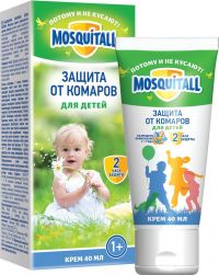 Mosquitall (Москитол) крем нежная защита для детей от комаров 30мл (БИОГАРД ООО)