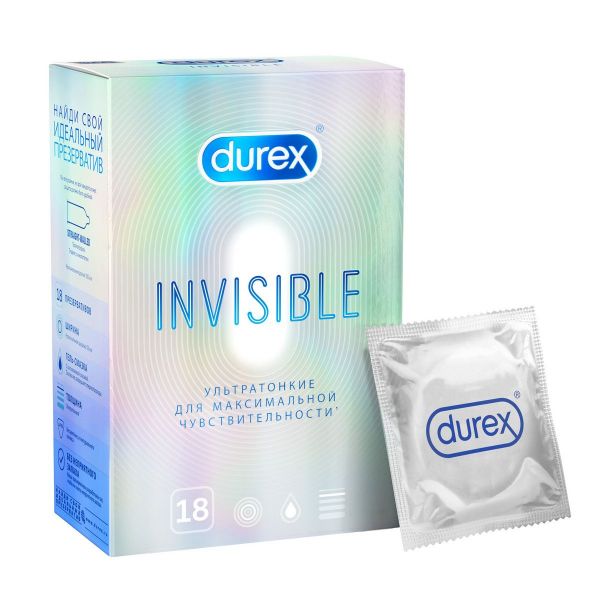 Презерватив durex №18 invisible (Reckitt benckiser healthcare limited)