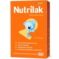 Nutrilak  (нутрилак) молочная смесь 2 350г 6-12 мес. (ИНФАПРИМ АО)