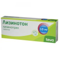 Лизинотон 10мг таблетки №28 (ACTAVIS LTD.)