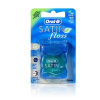 Oral-b (орал би) зубная нить satin floss 25м мята (ORAL-B LABORATORIES IRELAND LTD.)