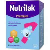 Nutrilak  (нутрилак) молочная смесь премиум 1 600г 0-6 мес. (ИНФАПРИМ АО)