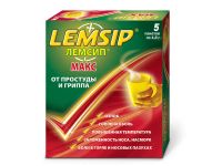Лемсип макс 4.8г порошок для раствора для приёма внутрь №5 пакетики лимон (RECKITT BENCKISER HEALTHCARE LIMITED)