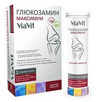 Глюкозамин максимум viavit 4.4г таблетки для шипучего напитка №30 (NATUR PRODUKT PHARMA SP.ZO.O.)
