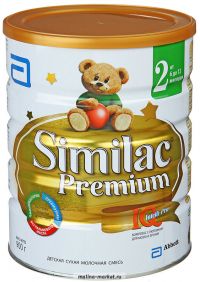 Similac (Симилак) молочная смесь премиум 2 900г 6-12 мес. (ABBOTT LABORATORIES S.A.)