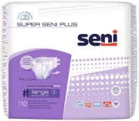 Seni Care (Сени) подгузники super large air plus №10 100-150 см (TZMO S.A.)