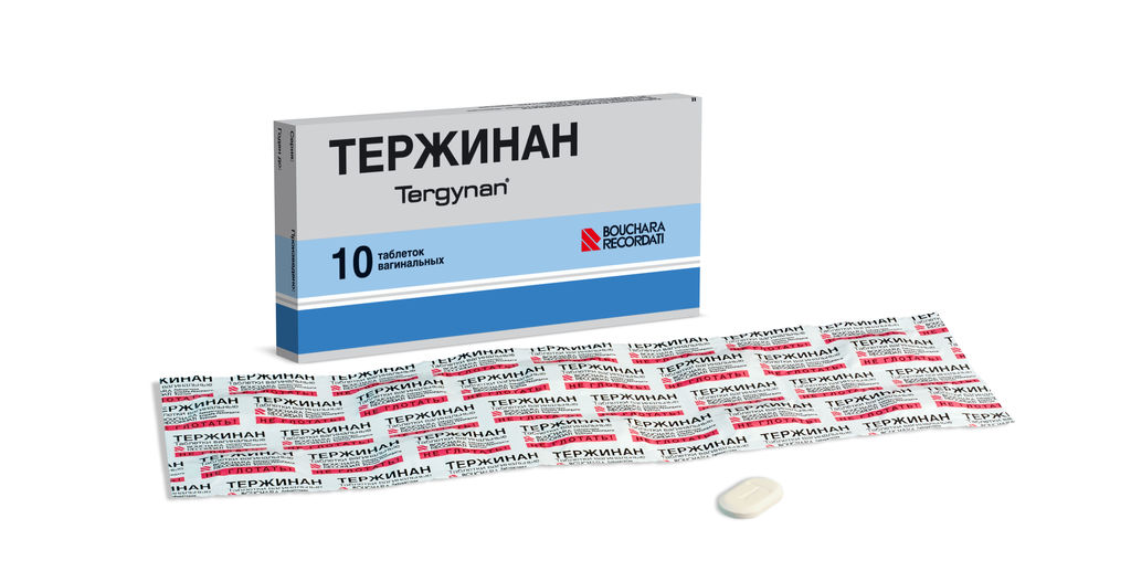 Тержинан таб.ваг. №10 по цене от 456.00 руб в Челябинске, купить Тержинан таб.ваг. №10 (Sophartex s.a.) в аптеке Фармленд, инструкция по применению, отзывы